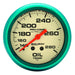 AutoMeter 4541 GAUGE; OIL TEMP; 2 5/8in.; 140-280deg.F; MECH.; GLOW IN THE DARK; ULTRA-NITE - Truck Part Superstore