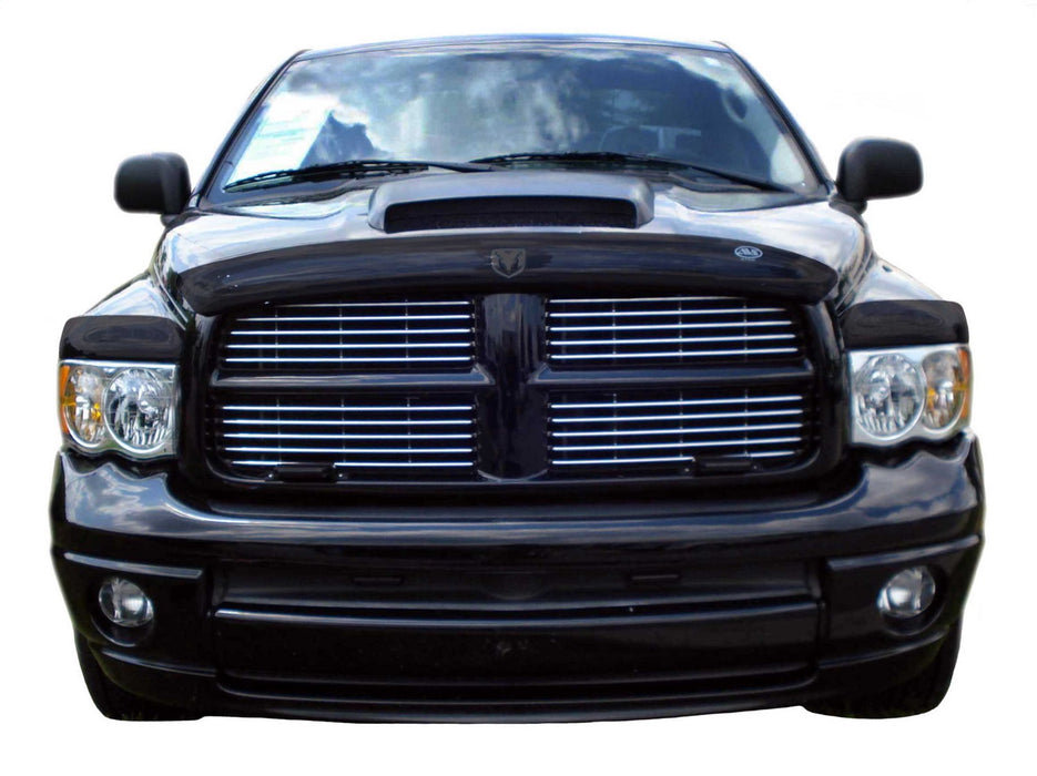 Auto Ventshade (AVS) 45433 Bugflector II® Stone/Bug Deflector; Smoke; Medium Profile; Deluxe 3 pc.; - Truck Part Superstore