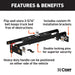 CURT 60711 Double Lock Gooseneck Hitch Kit with Brackets; Select Silverado; Sierra 1500 - Truck Part Superstore