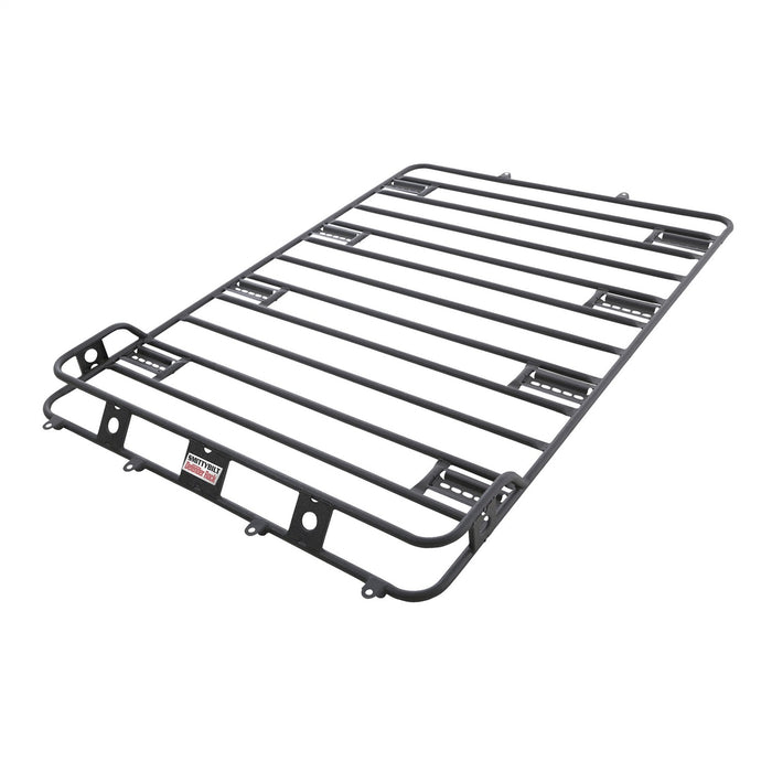 Smittybilt 45555 Roof Rack Defender 4.5 x 5 Foot Long Universal Black Smittybilt - Truck Part Superstore