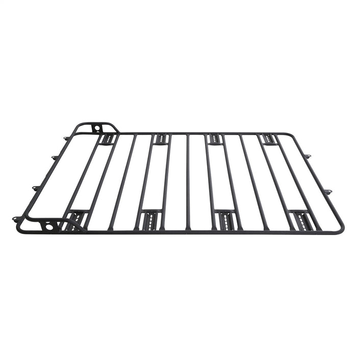 Smittybilt 45555 Roof Rack Defender 4.5 x 5 Foot Long Universal Black Smittybilt - Truck Part Superstore