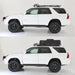 Smittybilt 45555 Roof Rack Defender 4.5 x 5 Foot Long Universal Black Smittybilt - Truck Part Superstore