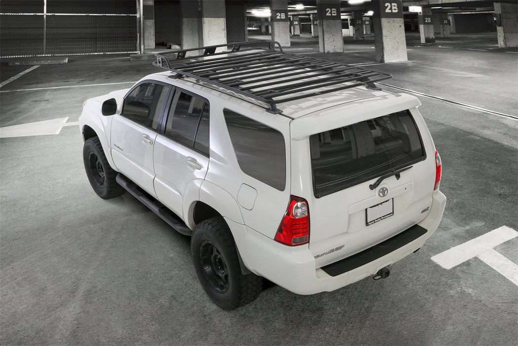 Smittybilt 45555 Roof Rack Defender 4.5 x 5 Foot Long Universal Black Smittybilt - Truck Part Superstore