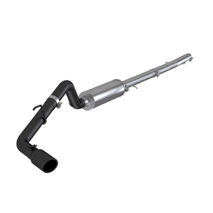 MBRP S5227BLK 3 Inch Cat Back Exhaust System For 19-22 Ford Ranger EcoBoost 2.3L Single Side Exit Black MBRP - Truck Part Superstore