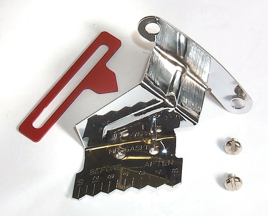 Mr Gasket 4598 Timing Tab; w/Adjustable Pointer; 8 in. Balancer; - Truck Part Superstore