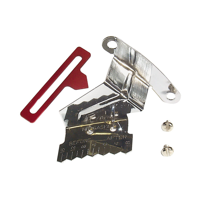 Mr Gasket 4599 Timing Tab; w/Adjustable Pointer; 8 in. Balancer; - Truck Part Superstore