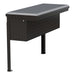 UWS TBSM-36-LP-BLK Gloss Black Aluminum 36in. Truck Side Tool Box; Low Profile (LTL Shipping Only) - Truck Part Superstore