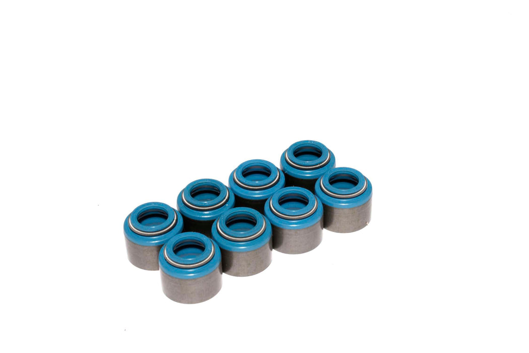 COMP Cams 515-8 Set of 8 Metal Viton Valve Seals for .530" Guide Size, 3/8 Valve Stem - Truck Part Superstore