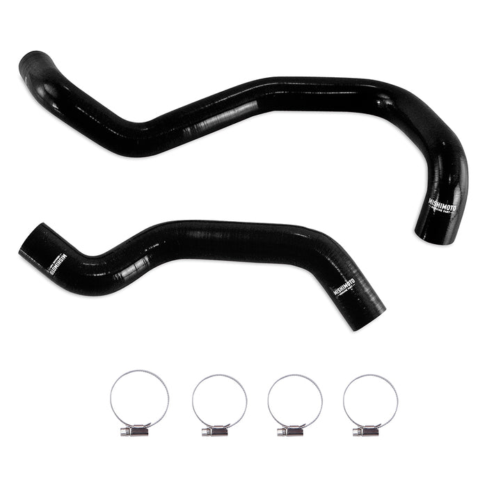 Mishimoto MMHOSE-RGR-19BK Silicone Hose Kit, fits Ford Ranger 2.3L EcoBoost 2019+, Black - Truck Part Superstore