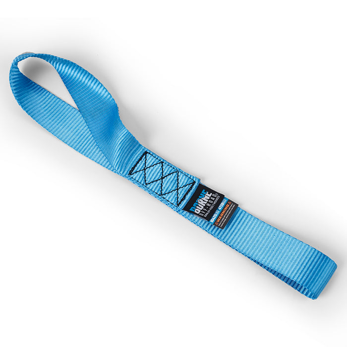 Mishimoto BNRTC-SLP-4BL Borne Off-Road Soft Loop Tie-Down Straps, Blue - Truck Part Superstore