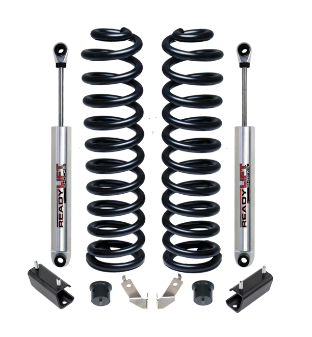 ReadyLift 46-2442 ReadyLIFT 2005-2010 FORD F250/F350/F450 2.5'' Coil Spring Front Lift Kit - Truck Part Superstore