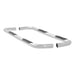 Luverne 461035 LUVERNE 461035 Round Nerf Bars (3 Inch Tubular Polished Stainless Steel)-1 Pair - Truck Part Superstore