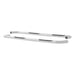 Luverne 461035 LUVERNE 461035 Round Nerf Bars (3 Inch Tubular Polished Stainless Steel)-1 Pair - Truck Part Superstore