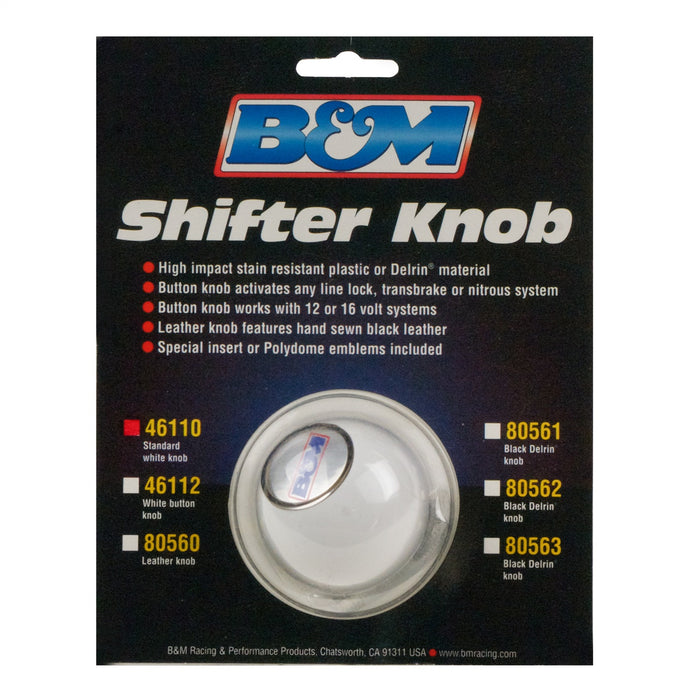 B&M 46110 Automatic Transmission Shift Knob - Truck Part Superstore