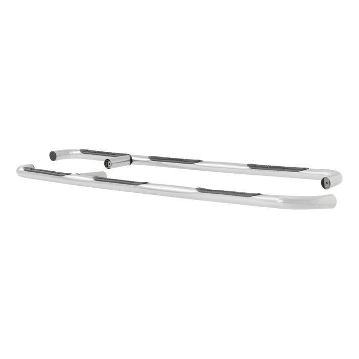 Luverne 461517 LUVERNE 461517 Round Nerf Bars (3 Inch Tubular Polished Stainless Steel)-1 Pair - Truck Part Superstore