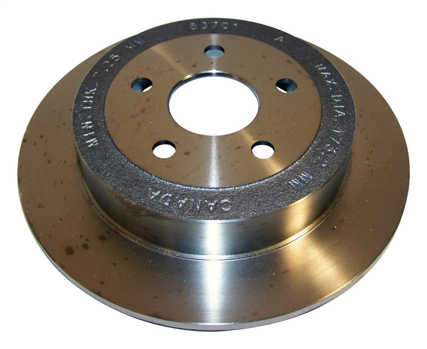 Crown Automotive Jeep Replacement 4616433 Brake Rotor; Rear; - Truck Part Superstore