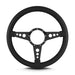 Lokar 46201 Lecarra Mark 4 GT Steering Wheel; Black; Black Spokes; 14 in. Standard Grip; - Truck Part Superstore