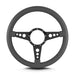 Lokar 46206 Lecarra Mark 4 GT Steering Wheel; Dark Grey; Black Spokes; 14 in. Standard Grip; - Truck Part Superstore