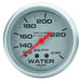 AutoMeter 4632 GAUGE; WATER TEMP; 2 5/8in.; 120-240deg.F; LIQUID FILLED MECH; ULTRA-LITE - Truck Part Superstore