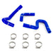 Mishimoto MMHOSE-4RUN34-96HHBL Silicone Heater Hose Kit, Toyota 4Runner 3.4L 1996-2002 W/O Rear Heater, Blue - Truck Part Superstore