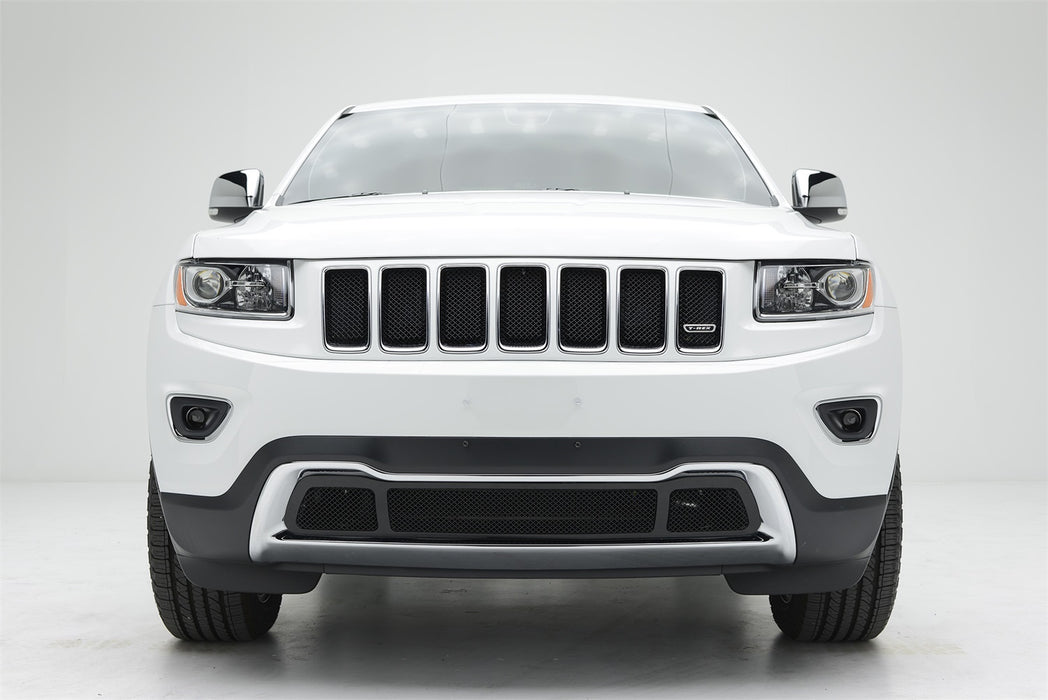 T-Rex Grilles 46488 Sport Series Grille; Small Mesh; Mild Steel; Black; 1 Pc; Bolt-On; - Truck Part Superstore