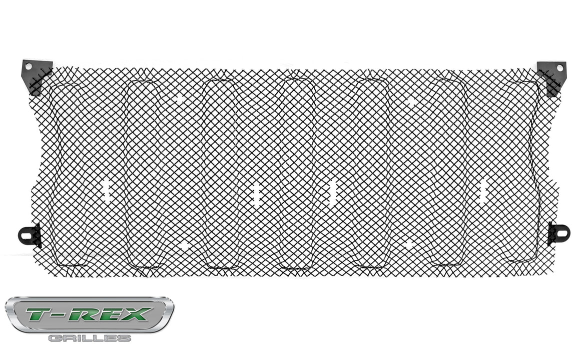 T-Rex Grilles 46493 Sport Series Grille; Small Mesh; Mild Steel; Black; 1 Pc; Insert; - Truck Part Superstore