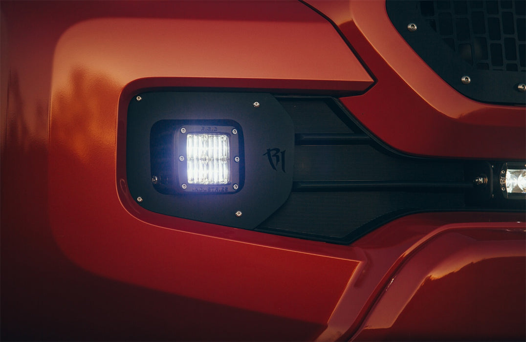 Rigid Industries 465673 16-20 Toyota Tacoma Fog Light Mount Kit Includes 2 SAE D-Series Lights D-Series Pro RIGID Industries - Truck Part Superstore