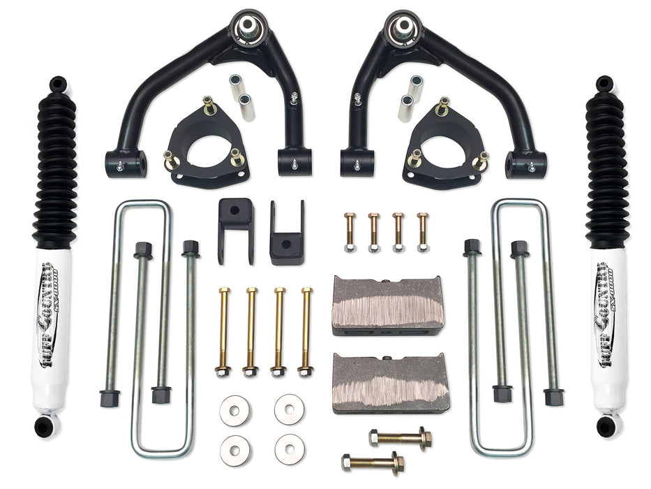 Tuff Country 14169KN 4 Inch Uni Ball Lift Kit 14-18 Silverado/Sierra 1500 4WD w/ SX8000 Shocks Fits Models with Aluminum OE Upper Control Arms or Stamped 2 Piece Steel Arms Tuff Country - Truck Part Superstore