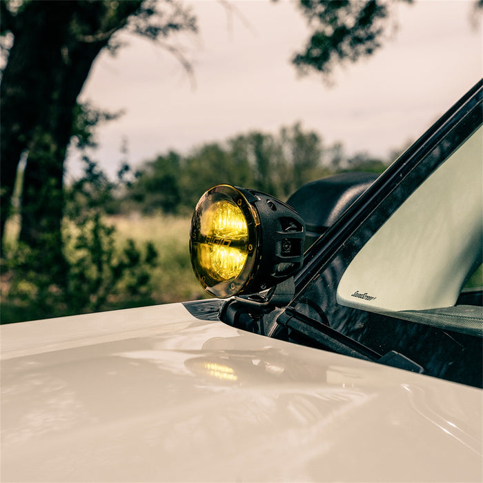 Rigid Industries 46709 RIGID 2021 Ford Bronco Sport A-Pillar LED Light Mount; Fits 360-Series; D-Series - Truck Part Superstore