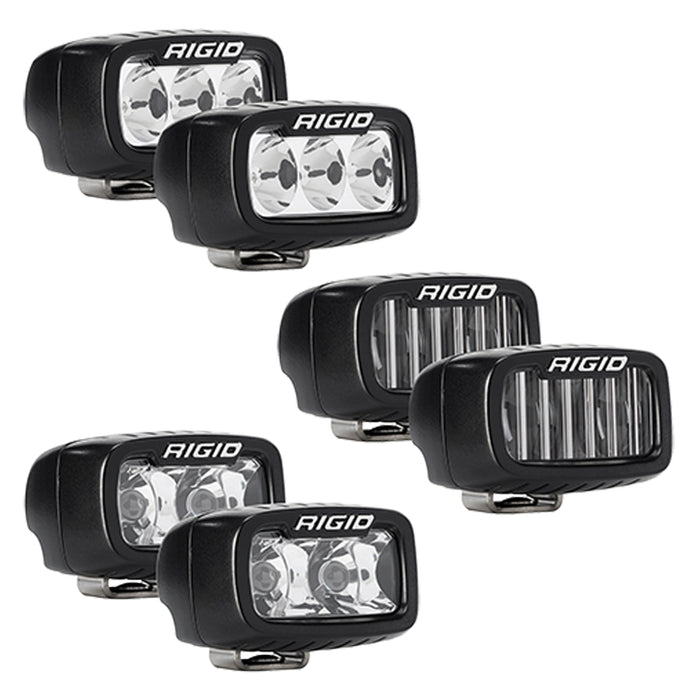 Rigid Industries 46731 2021-Present Bronco Mod Bumper Triple SR-M Fog Light Kit RIGID Industries - Truck Part Superstore