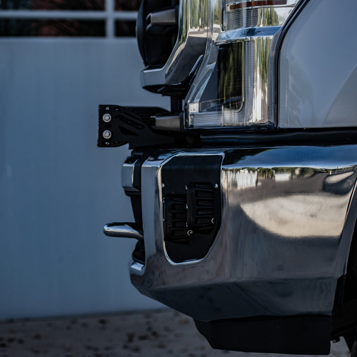 Rigid Industries 46732 2020-Present Ford SuperDuty Bumper Bar Mount RIGID Industries - Truck Part Superstore