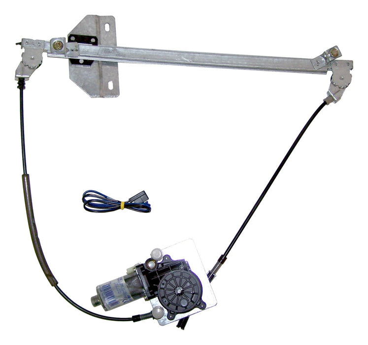Crown Automotive Jeep Replacement 4673513 Window Regulator; Front Left; Motor Included; - Truck Part Superstore