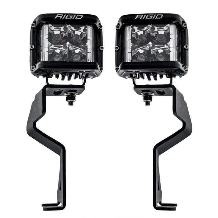 Rigid Industries 46737 2021-Present Ford F-150/Raptor A-Pillar D-SS Light Kit RIGID Industries - Truck Part Superstore