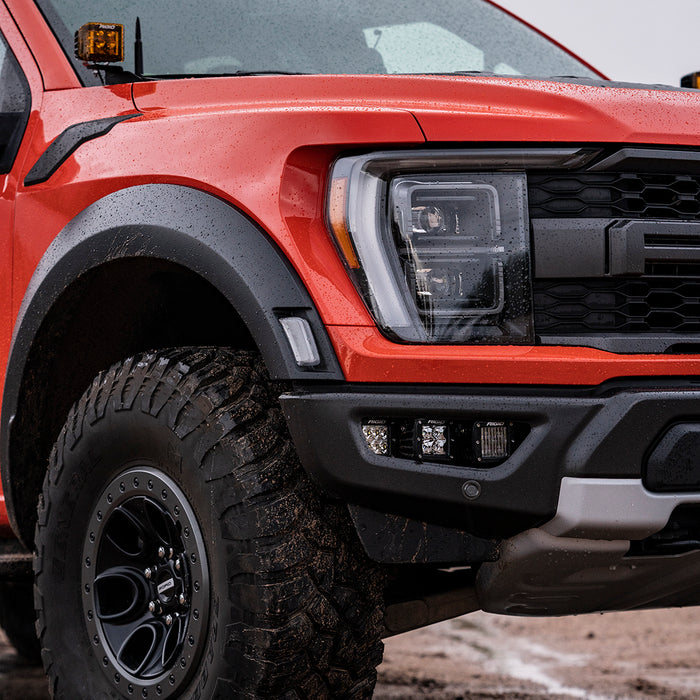 Rigid Industries 46738 2021-Present Ford Raptor Triple Fog Light Kit RIGID Industries - Truck Part Superstore