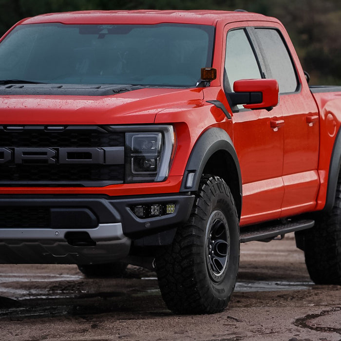 Rigid Industries 46738 2021-Present Ford Raptor Triple Fog Light Kit RIGID Industries - Truck Part Superstore