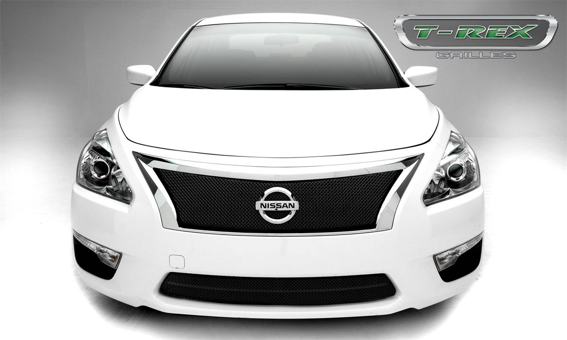 T-Rex Grilles 46768 Sport Series Grille; Small Mesh; Mild Steel; Black; 1 Pc.; Overlay; - Truck Part Superstore