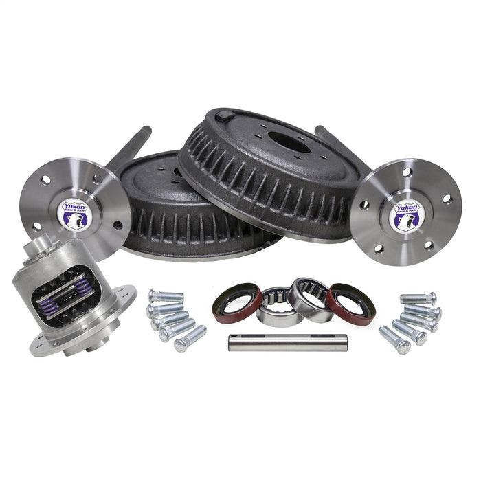 Yukon Gear YA G6369RACK-YDG-3 Yukon 5 lug Conversion Kit w/Dura Grip Positraction 1963-1969 GM 12-bolt truck - Truck Part Superstore