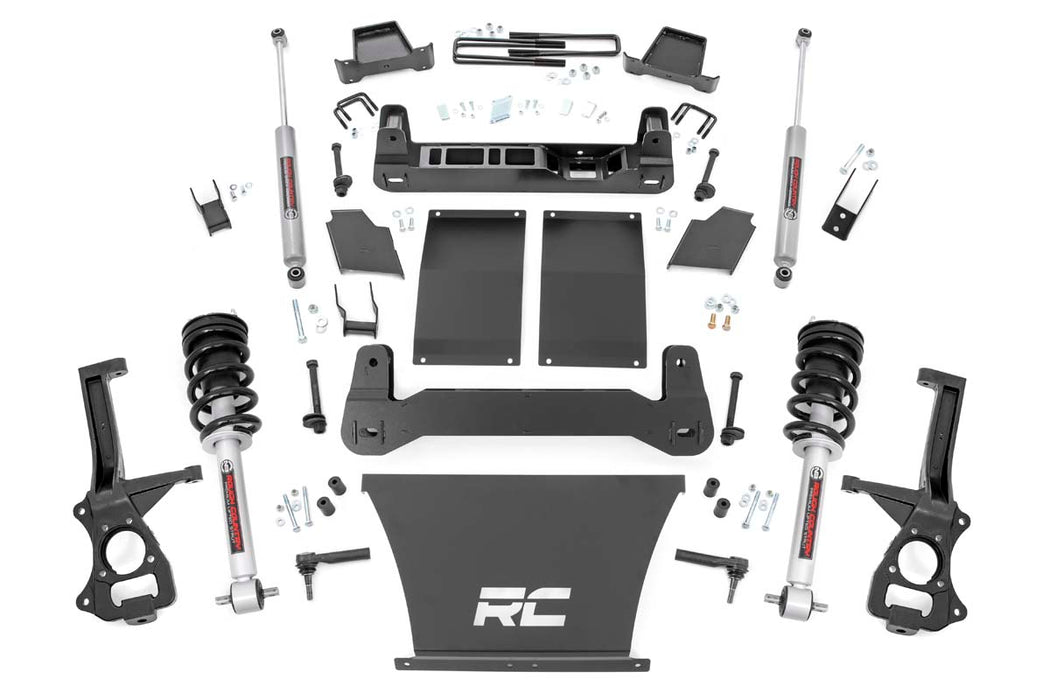 Rough Country 21732 6 Inch Suspension Lift Kit Lifted Struts 19-20 Silverado 1500 4WD/2WD Rough Country - Truck Part Superstore