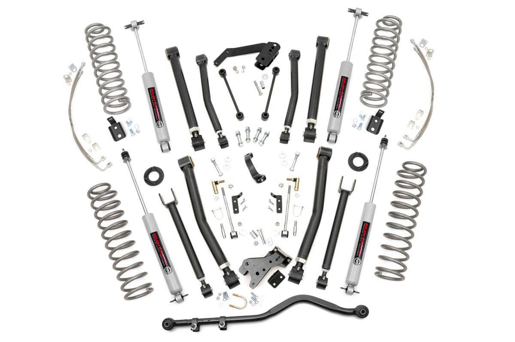 Rough Country 68322 6 Inch Jeep X-Series Suspension Lift Kit 07-18 Wrangler JK Unlimited Rough Country - Truck Part Superstore