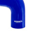 Mishimoto MMCP-R90-22530BL Mishimoto 90-Degree Silicone Transition Coupler, 2.25-in to 3.00-in, Blue - Truck Part Superstore