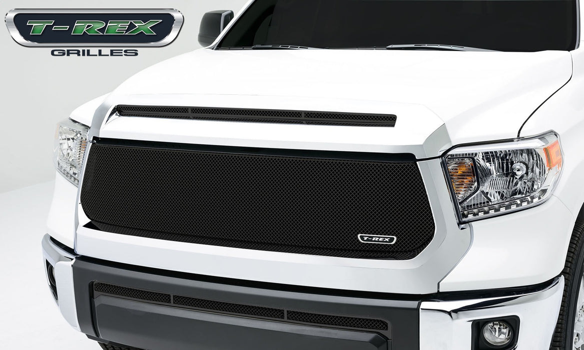T-Rex Grilles 46965 Sport Series Grille; Small Mesh; Mild Steel; Black; 1 Pc; Replacement; - Truck Part Superstore