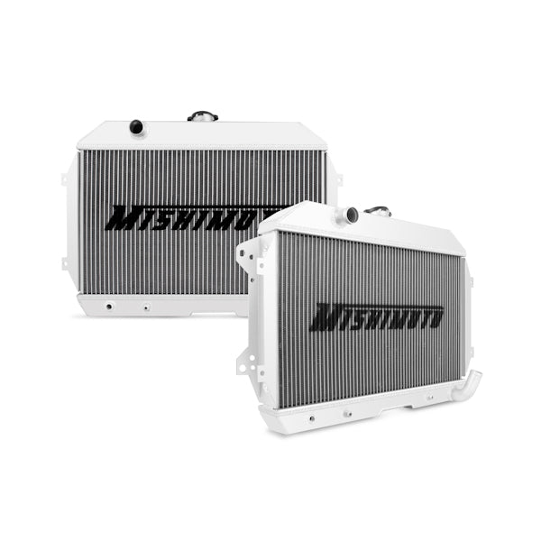 Mishimoto MMRAD-DATS-70 2-Row Performance Aluminum Radiator, fits Datsun 240Z 1970-1973 - Truck Part Superstore