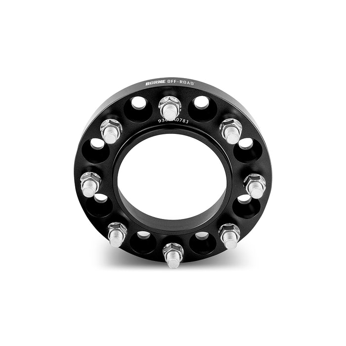 Mishimoto BNWS-002-381BK Wheel Spacers, 8X170, 125mm Center Bore, M14 X 1.5, 1.50-in Thick, Black - Truck Part Superstore