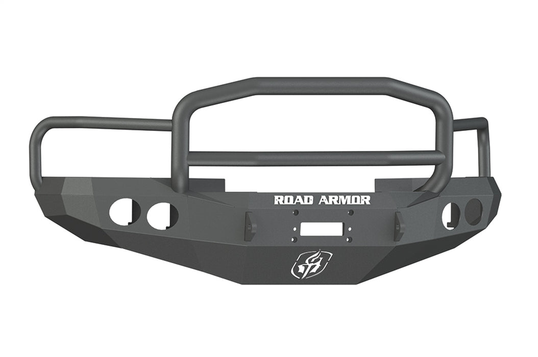 Road Armor 47005B Stealth Winch Front Bumper; Lonestar Guard; Satin Black; - Truck Part Superstore