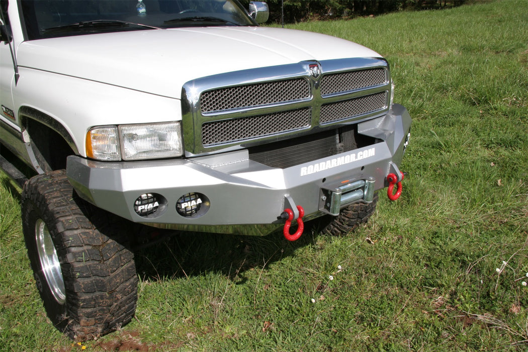 Road Armor 47010B Stealth Winch Front Bumper; Steel; Satin Black; - Truck Part Superstore