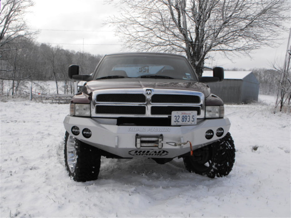 Road Armor 47010B Stealth Winch Front Bumper; Steel; Satin Black; - Truck Part Superstore