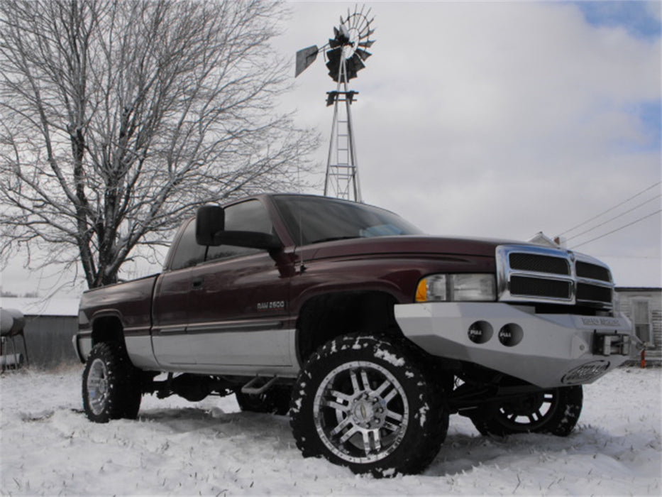 Road Armor 47010B Stealth Winch Front Bumper; Steel; Satin Black; - Truck Part Superstore