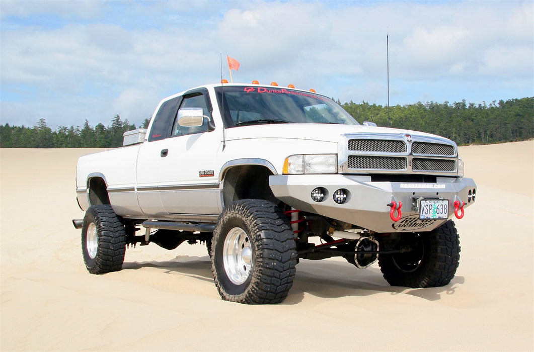 Road Armor 47010B Stealth Winch Front Bumper; Steel; Satin Black; - Truck Part Superstore