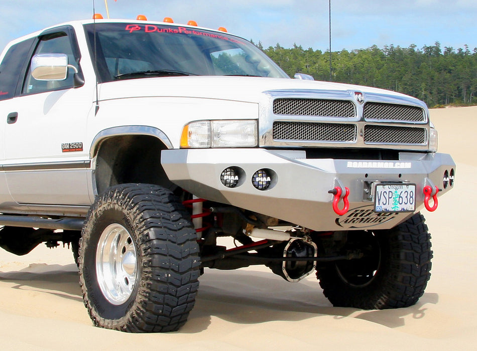 Road Armor 47010B Stealth Winch Front Bumper; Steel; Satin Black; - Truck Part Superstore