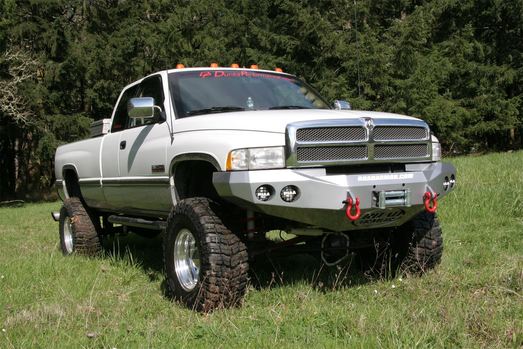 Road Armor 47010B Stealth Winch Front Bumper; Steel; Satin Black; - Truck Part Superstore